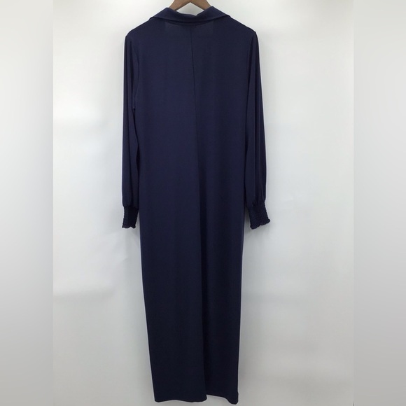 VENUS Deep Blue Long Sleeve Dress - Picture 3 of 8